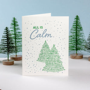 All Is Calm Card 5 Pack By Inkwell Originals