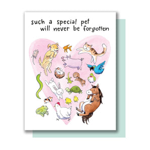 All Pet Sympathy Card By Paper Wilderness