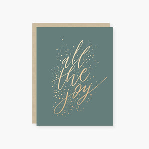 All The Joy Foil Card By 2021 Co.