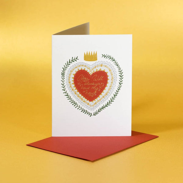 Always Have My Heart Foil Card By M.C. Pressure