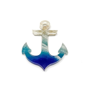 Anchor - Acrylic Ocean Magnet By Blue Crab Creative Design