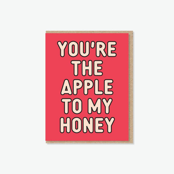 Apple + Honey Card By Everyday Yiddish