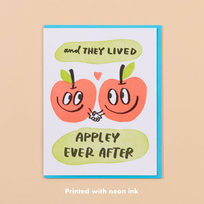Appley Ever After Wedding Card By And Here