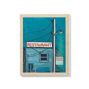 Ardmore Tea Room 8.5x11 Print By Ren Design