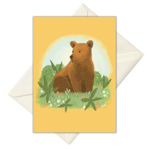 Baby Bear Card By Lucky Sprout Studio