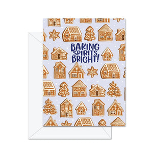 Baking Spirits Bright Christmas Card By Jaybee Design