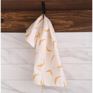 Banana Pattern Tea Towel By Freon Collective