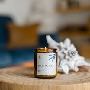 Beach Cottage 8oz Soy Candle By Canapa