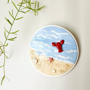 Beach Treasures Wall Hanging