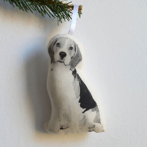 Beagle Ornament By Broderpress