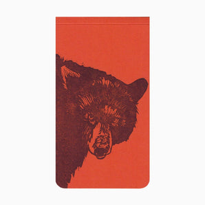 Bear Jotter Notepad By Blackbird Letterpress