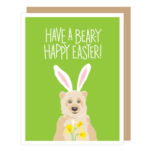 Bear-y Happy Easter Card By Apartment 2 Cards