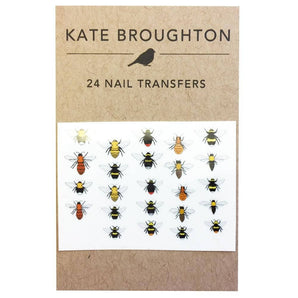 Bee Nail Art Transfers By Kate Broughton