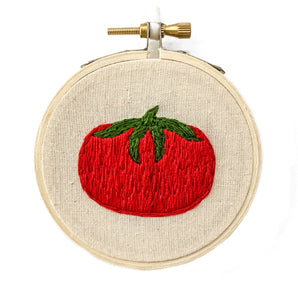 Beefsteak Tomato Embroidery By Katiebette