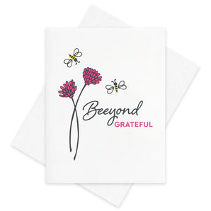 Beeyond Grateful Card 5 Pack By Inkwell Originals