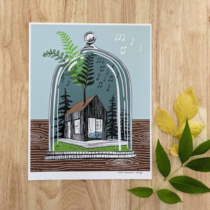 Bell Jar Home 11x14 Print By ilikesara | art + goods