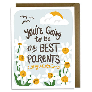 Best Parents Baby Card By Kat French Design