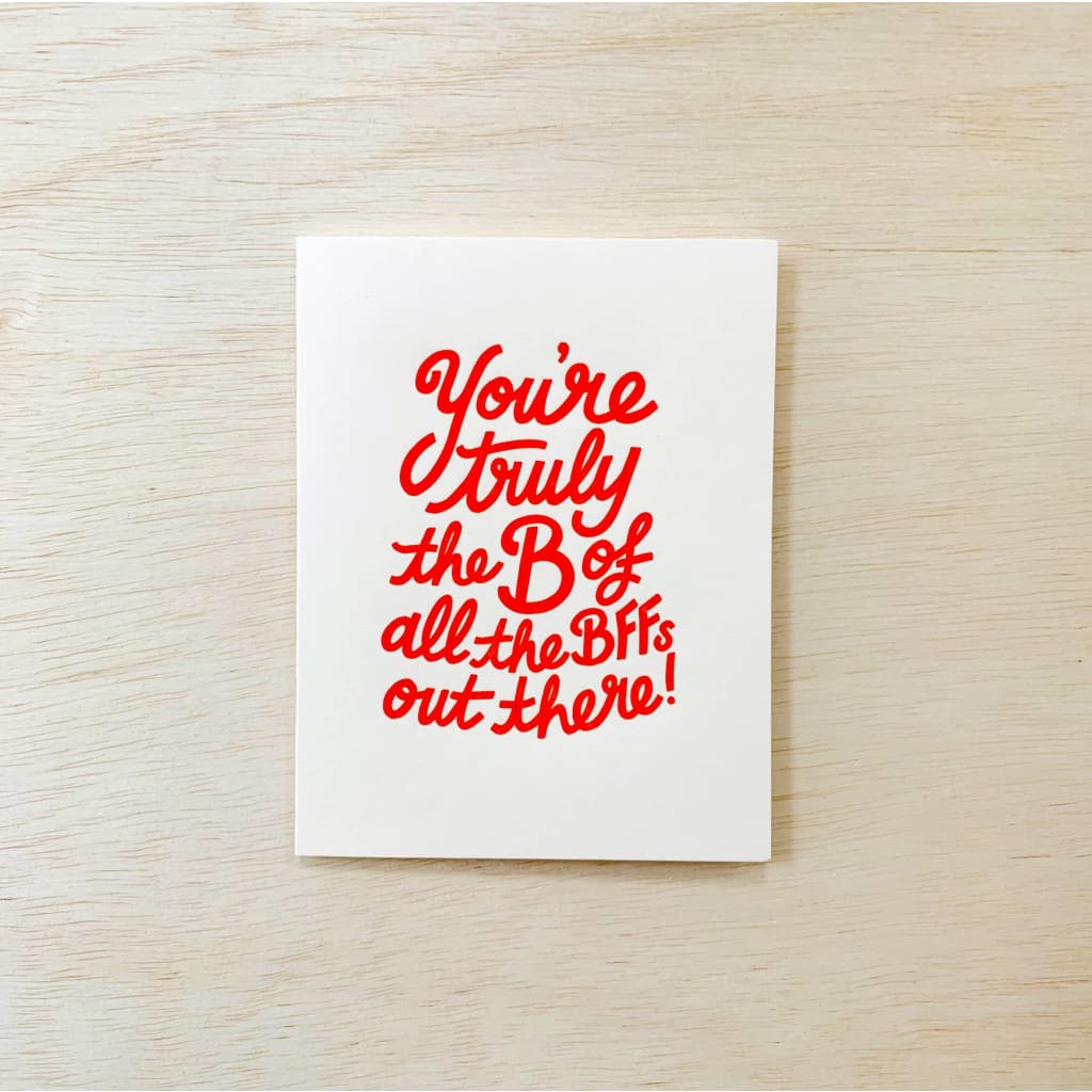 BFF Card By Odd Daughter Paper Co.