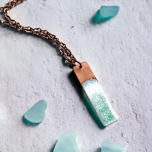 Big Bar Necklace (various colours) By Aflame Creations