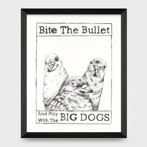 Big Dogs 8x10 Print By Maggie McGuire