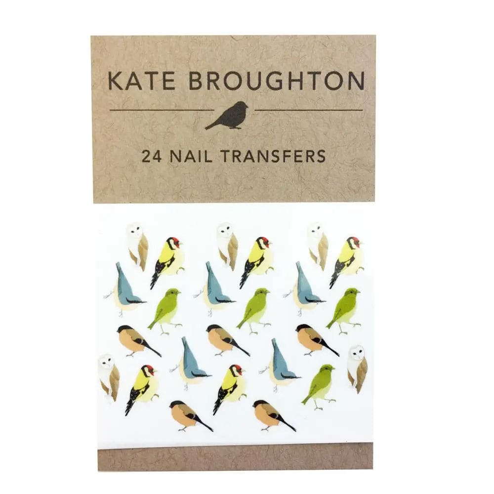 Bird Nail Art Transfers By Kate Broughton