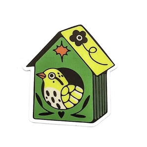Birdhouse Sticker By Sorry Goods
