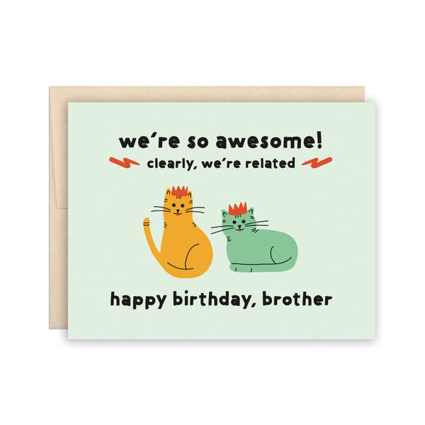 Birthday Brother Cat Card By The Beautiful Project