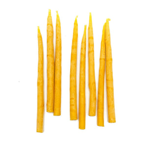 Birthday Taper Beeswax Candles Pack (8) By Horsman’s Hearth