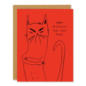 Bitter Kitty Card By Badger & Burke