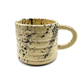 Black Speckled Mug By Forms Ceramics