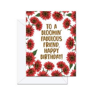 Bloomin’ Birthday Card By Jaybee Design
