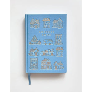 Blue Houses Address Book By Idlewild Co.