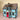 Blue Lunenburg Bump Miniature House By Beepart