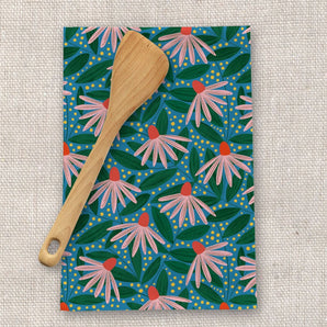 Blue Moon Tea Towel By Rebecca Jane Woolbright