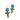Blue Tulips With Light Outline Earrings By Printedmel