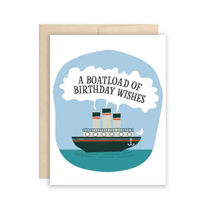 Boatload of Birthday Wishes Card By The Beautiful Project