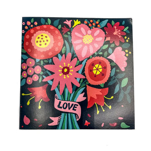 Bouquet Love Card By Anne Ormerod
