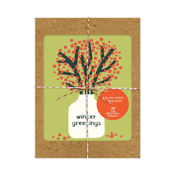 Branches & Berries Card 8 Pack By The Beautiful Project