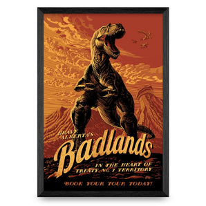 Brave Alberta’s Badlands 12x18 Print By Nyco Rudolph