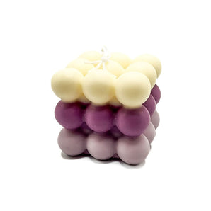 Bubble Cube Candle - Spring 2025 (various colours)