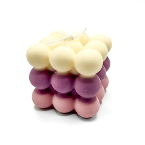 Bubble Cube Candle - Spring 2025 (various colours)