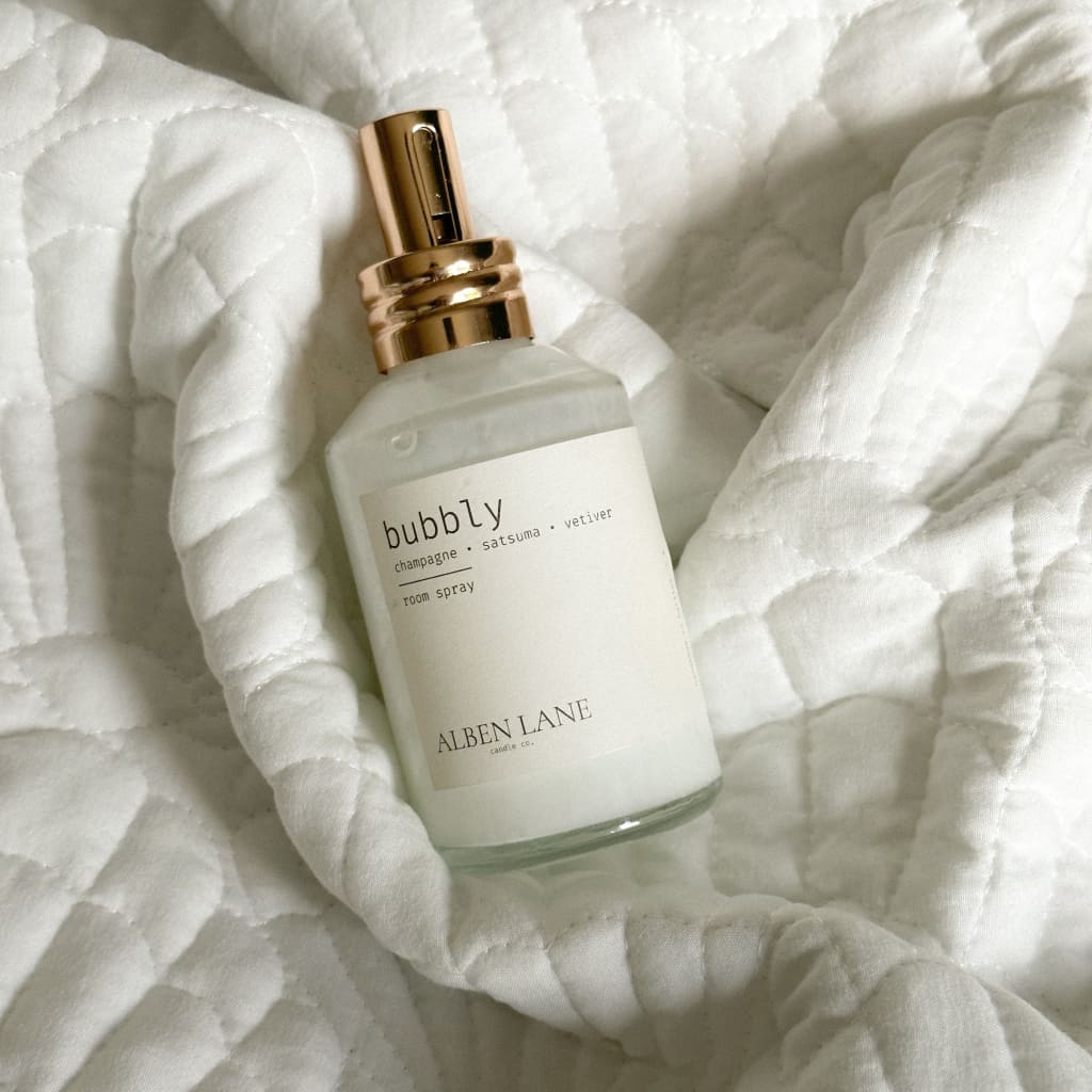 Bubbly Room Spray By Alben Lane Candle