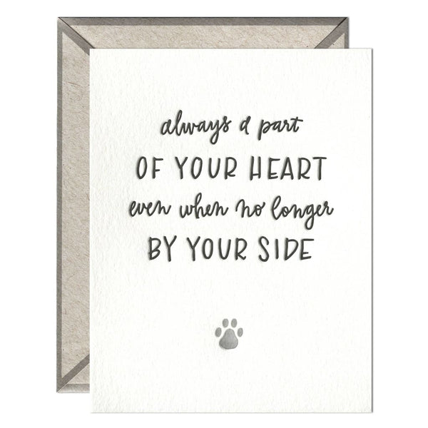By Your Side Pet Sympathy Card Ink Meets Paper