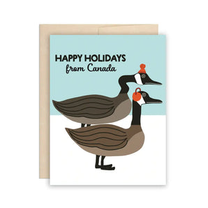Canada Geese Christmas Card By The Beautiful Project