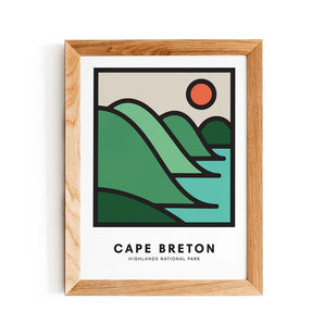 Cape Breton Highlands National Park 12x16 Print By Osgoode