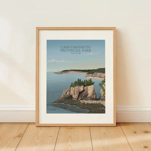 Cape Chignecto Provincial Park 8x10 Print By Bygone Art