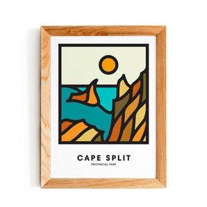 Cape Split Provincial Park 12x16 Print By Osgoode Company