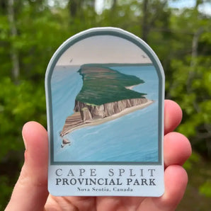 Cape Split Provincial Park Magnet By Bygone Art Project