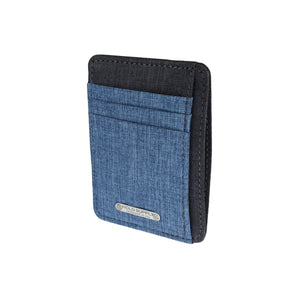 Card Holder - Blue & Gray Fabric By Hold Supply Co.