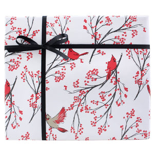 Cardinals Gift Wrap Sheet By Smudge Ink